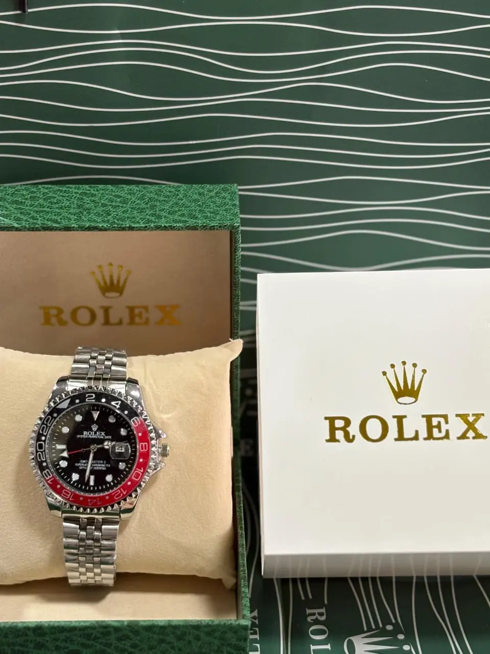 Rolex GMT-Master II reference 16710 in stainless steel with a black and red Coke bezel and Jubilee bracelet (1).webp
